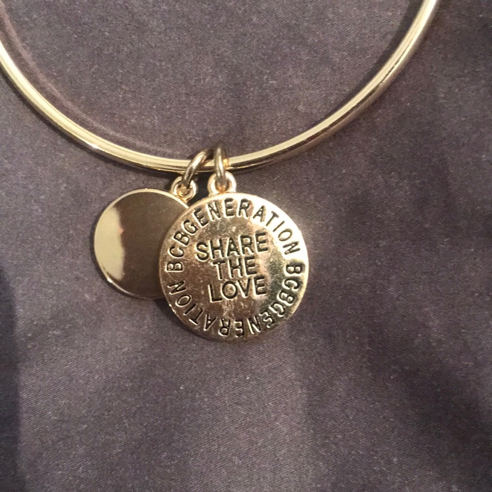 Bcbgeneration Goldstone Bangle Bracelet Nwot - image 3